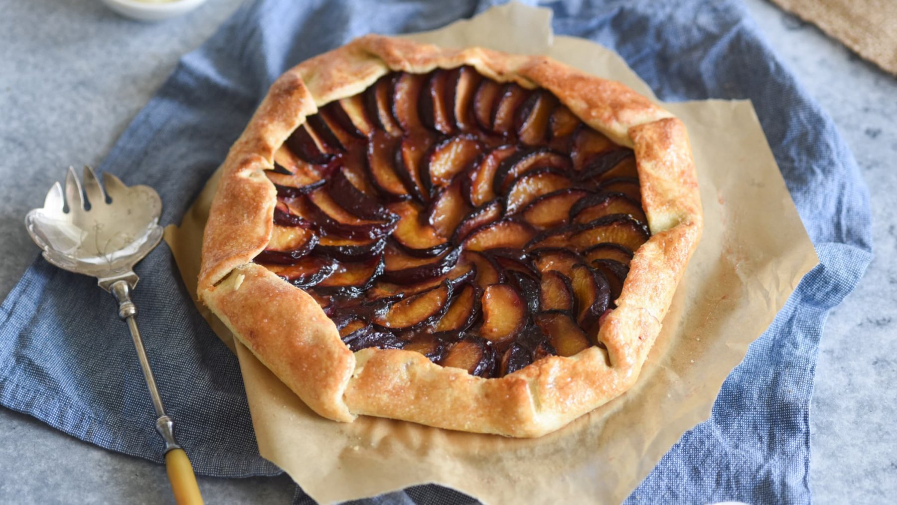 Plum Galette CSR Sugar